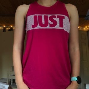 Nike “Just Do It” active tank top